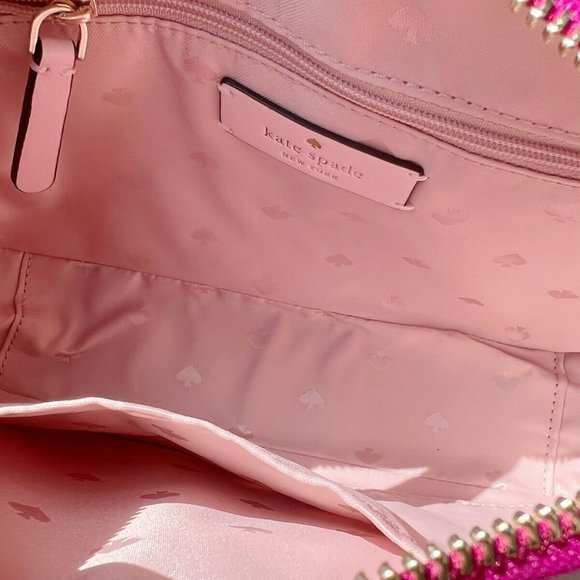 Kate Spade Top Zip Crossbody Pink - Picture 3 of 5
